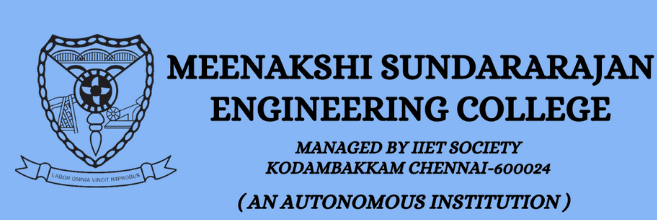 Meenakshi Sundararajan Engineering College - [MSEC]