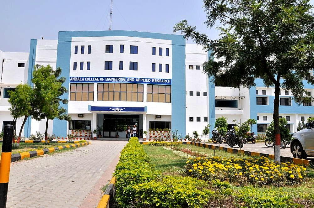 Ambala College of Engineering and Applied Research Cover