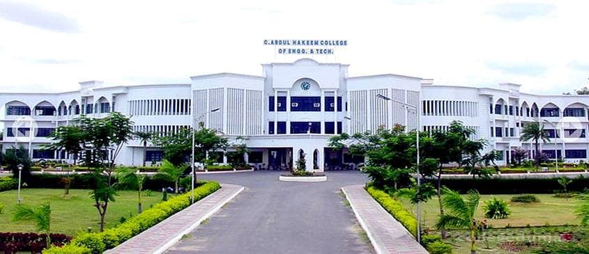 C Abdul Hakeem College of Engineering and Technology - [CAHCET] Cover