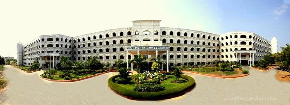 Mohamed Sathak AJ College of Engineering - [MSAJCE] Cover