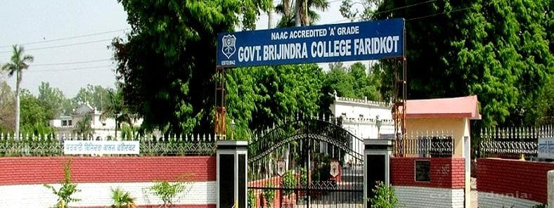 Government Brijindra College Cover