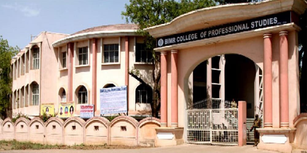 BIMR College of Professional Studies Cover