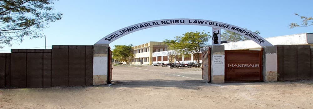 Shri Jawaharlal Nehru Vidhi Mahavidhyalaya Cover