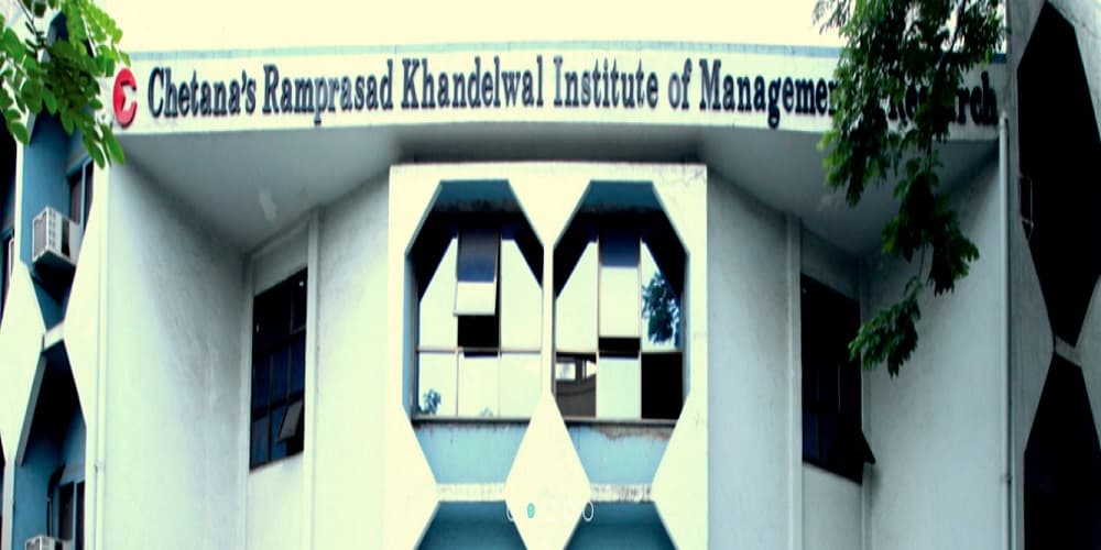 Chetana's R.K. Institute of Management and Research Cover