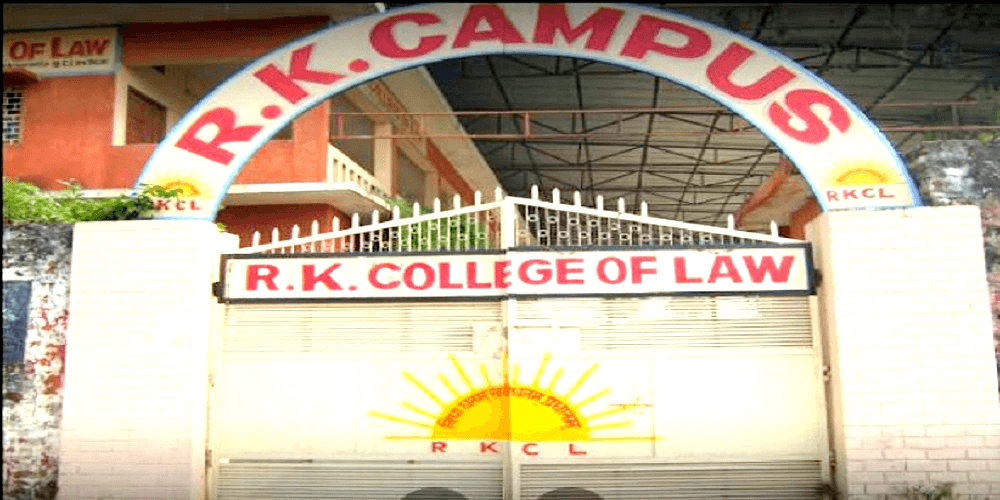 R.K. College of Law Cover
