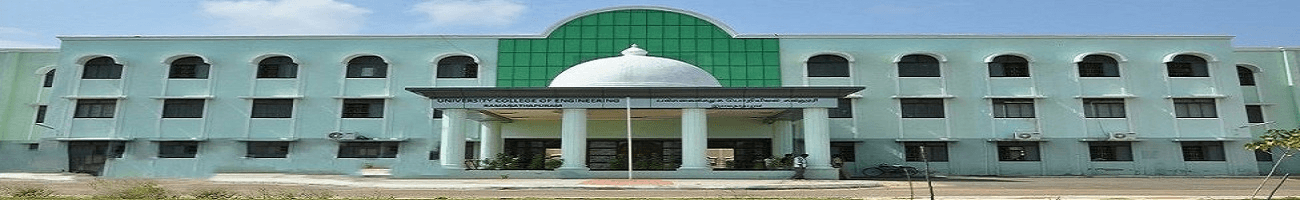 University College of Engineering Ramanathapuram, Anna University - [UCER] Cover