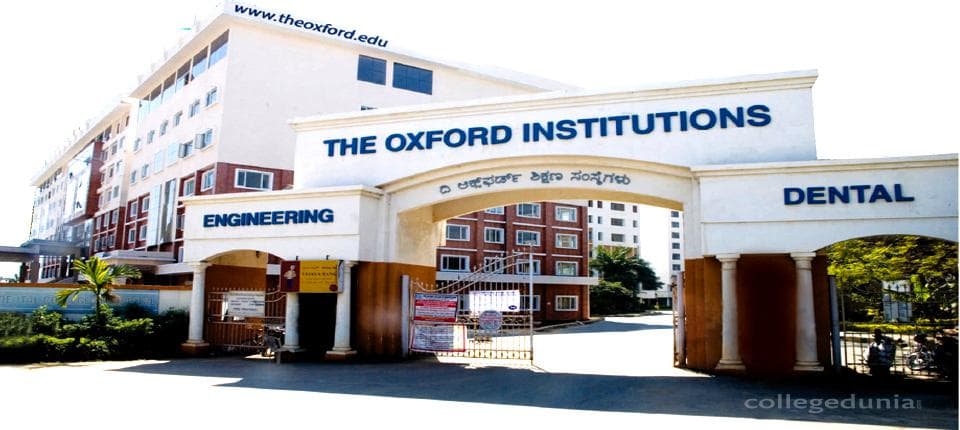 The Oxford College of Engineering Cover