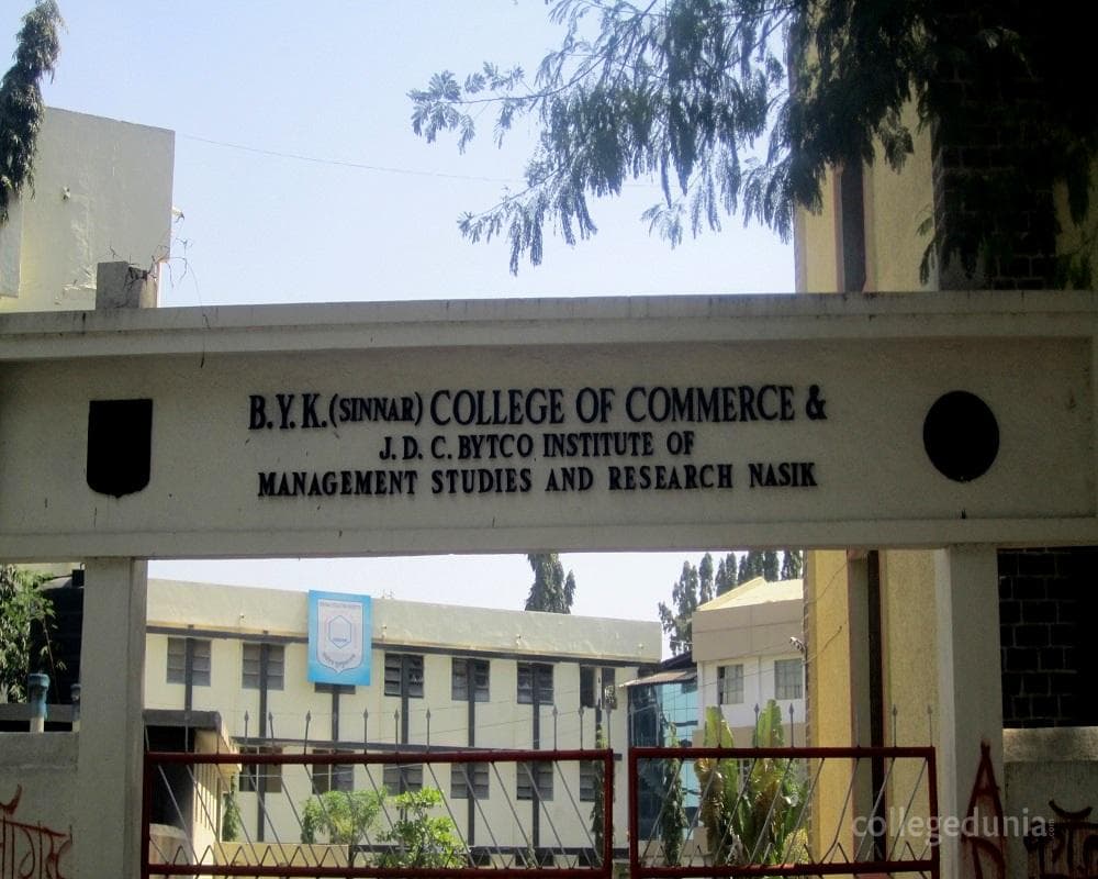 B.Y.K. Sinnar College of Commerce - [BYK] Cover