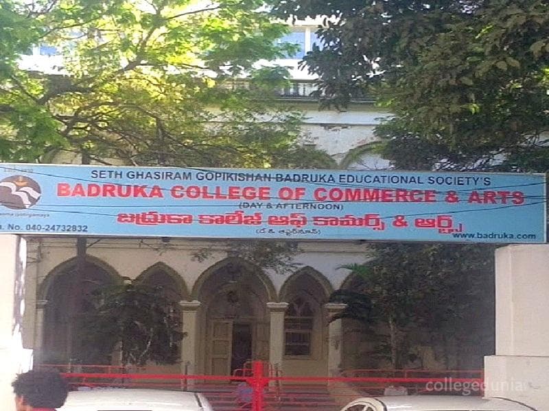 Badruka College of Commerce and Arts - [BCCA] Cover