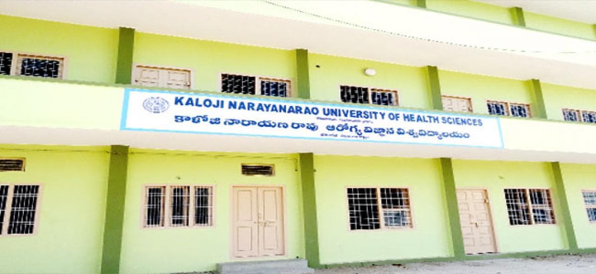 Kaloji Narayana Rao University of Health Sciences Cover