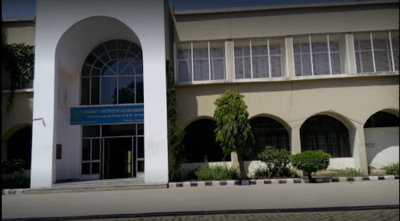 University Institute of Law and Management Studies - [UILMS] Cover