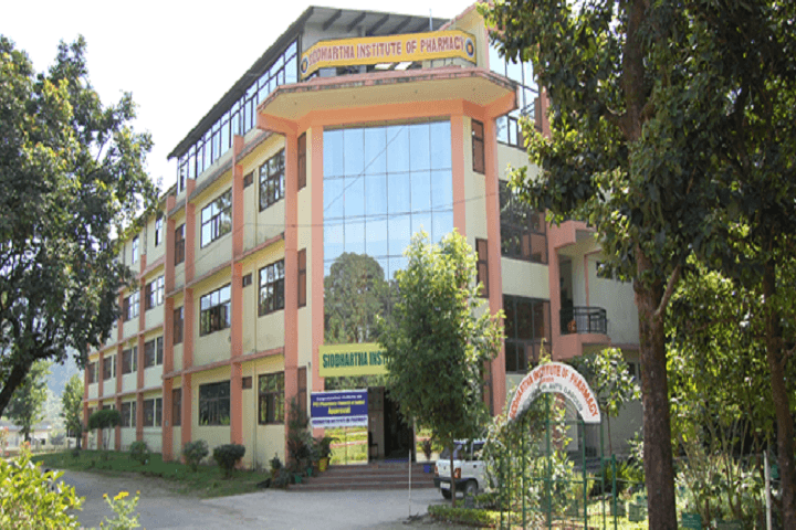 Siddhartha Institute of Pharmacy Cover
