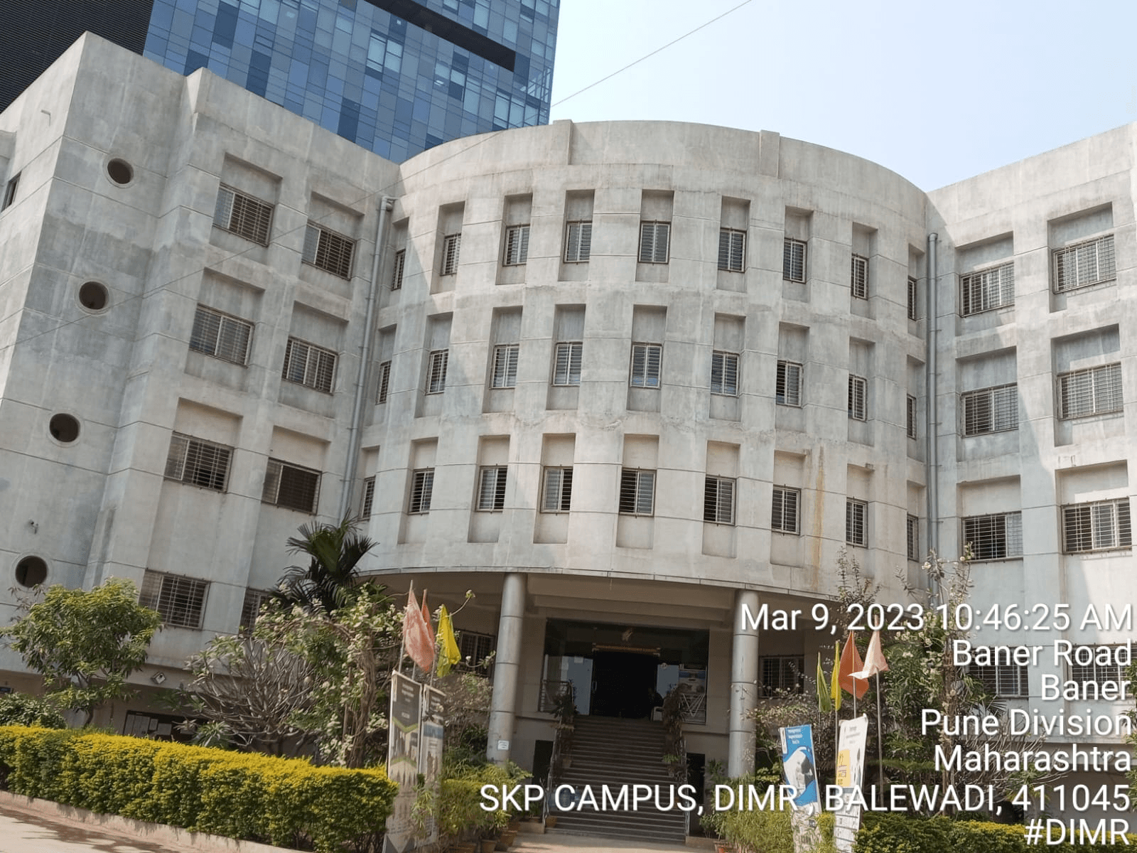 DIMR Business School, Pune Cover