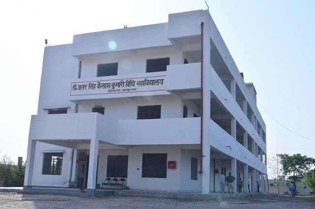 Dr. Atar Singh Kailash Kumari Vidhi Mahavidyalaya Cover