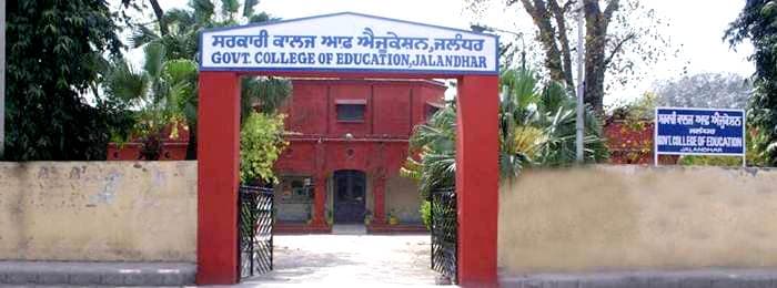 Government College of Education Cover