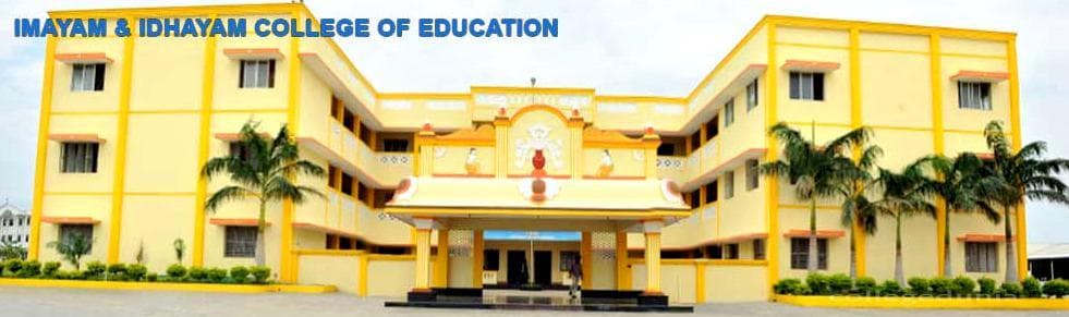Imayam College of Education Cover