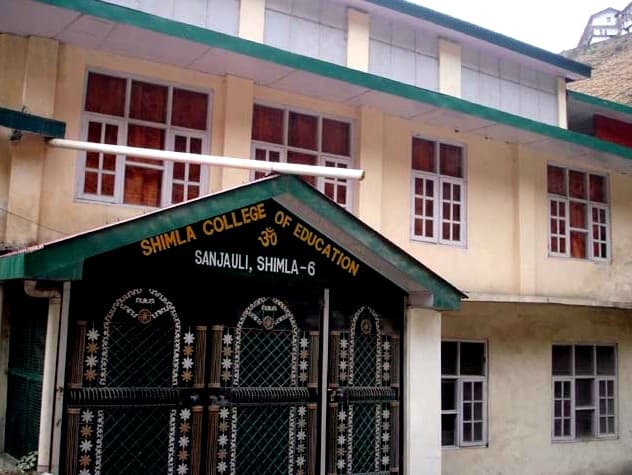 Shimla College of Education Cover