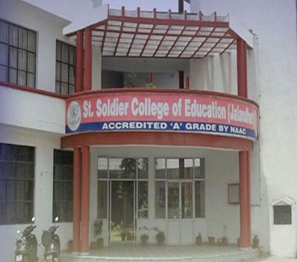 St Soldier College of Education Cover