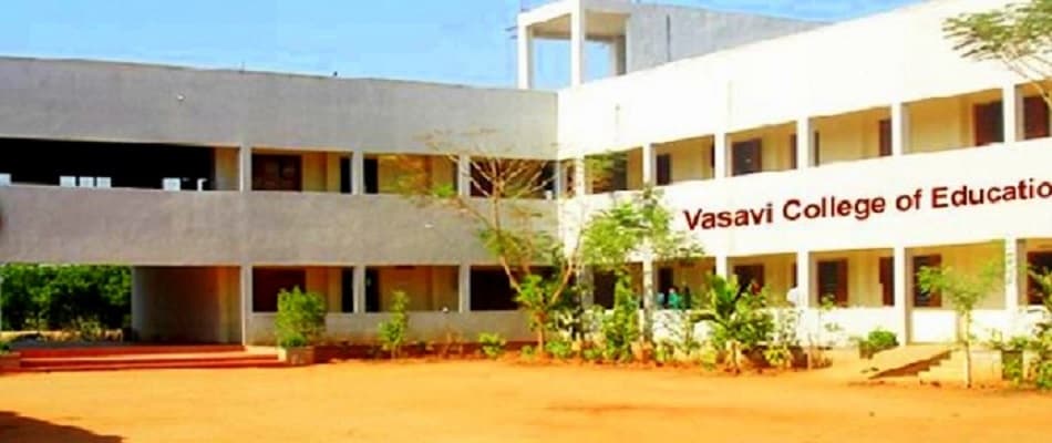 Vasavi College of Education Cover
