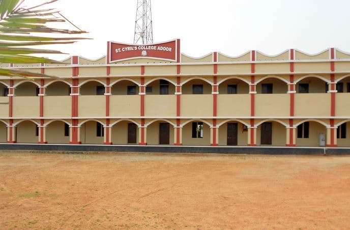 St. Cyril's College Adoor Cover