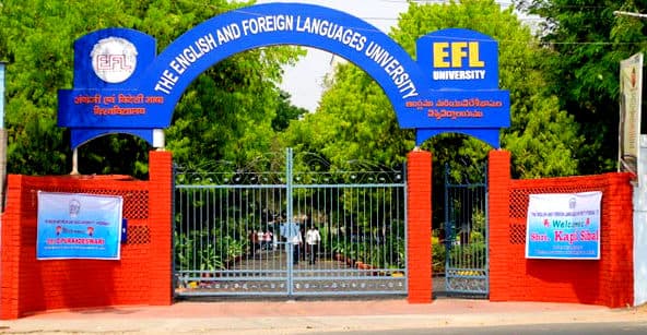English and Foreign Languages University - [EFLU] Cover