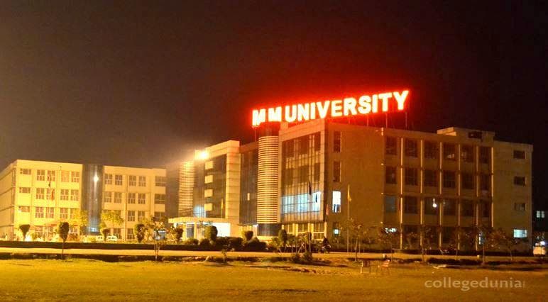 Maharishi Markandeshwar sadopur Campus - [MMU] Cover