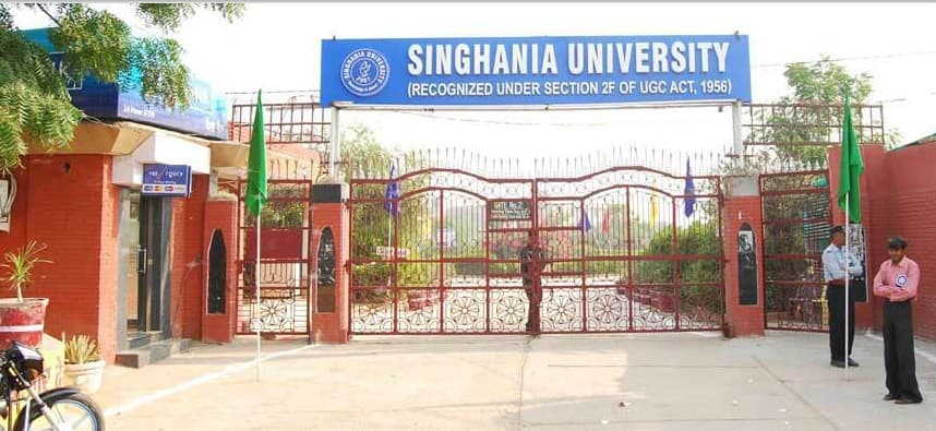 Singhania University Cover