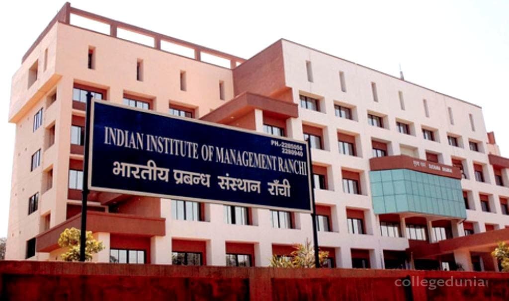 IIM Ranchi - Indian Institute of Management Cover