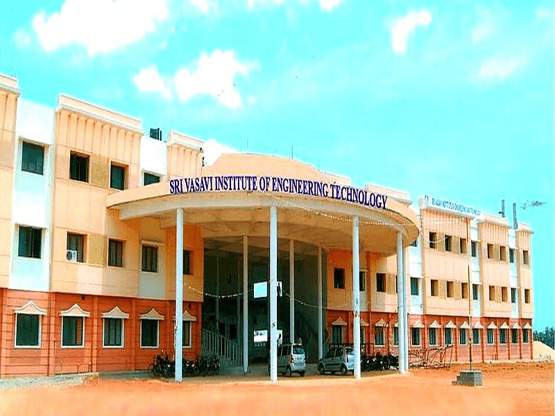 Sri Vasavi Institute of Engineering and Technology - [SVIET] Cover