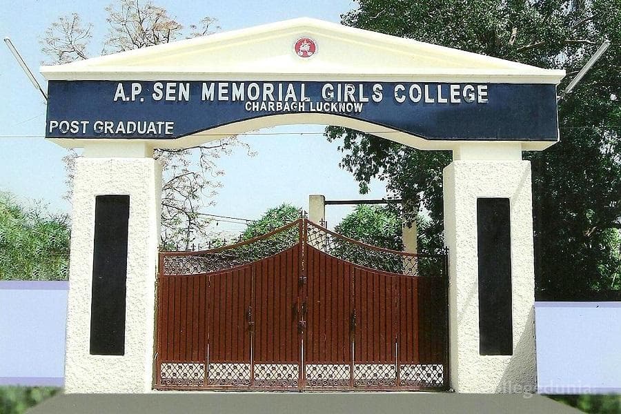 AP Sen Memorial Girls Degree College Cover