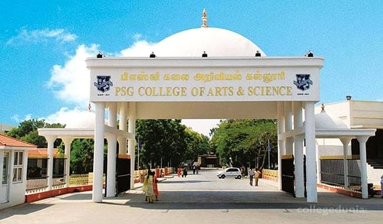 PSG College of Arts and Science Cover