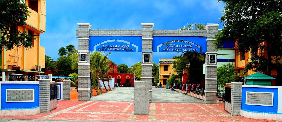 A.P.C. Mahalaxmi College for Women Cover