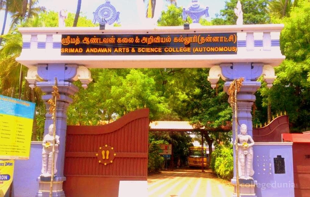 Srimad Andavan Arts and Science College - [SAASC] Cover