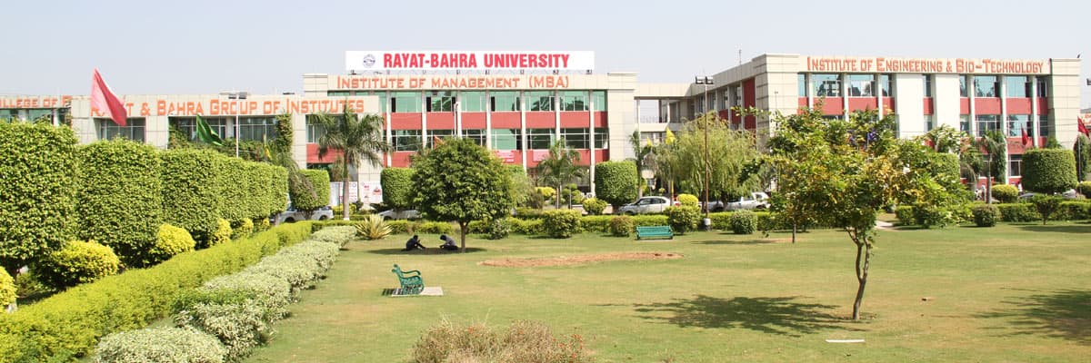 University School of Pharmaceutical Sciences, Rayat Bahra University - [USPS] Cover