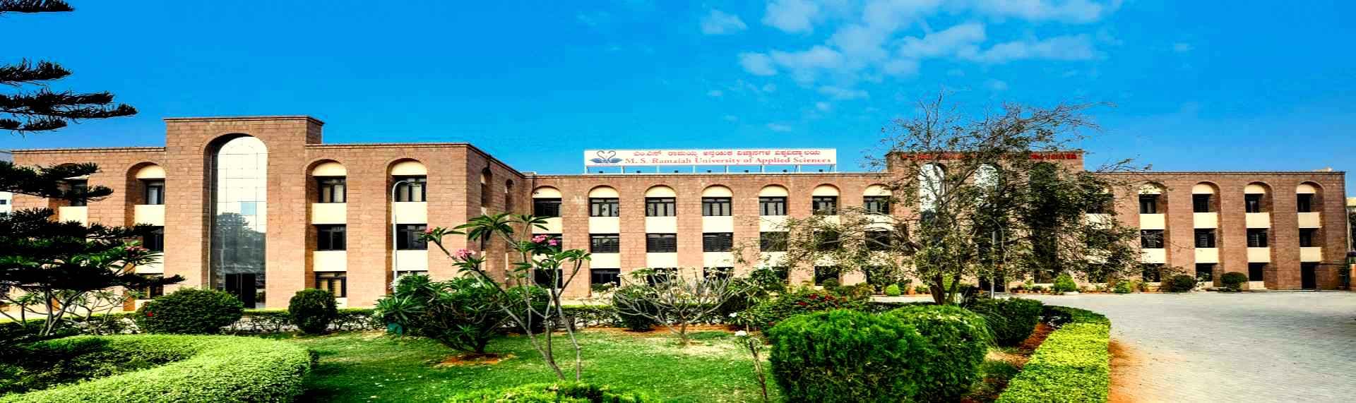 M.S. Ramaiah University of Applied Sciences - [MSRUAS] Cover