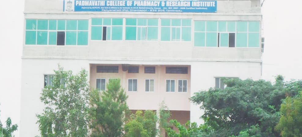 Padmavathi College of Pharmacy and Research Institute Cover