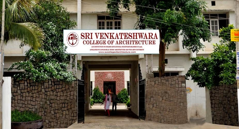 Sri Venkateswara College of Architecture - [SVCA] Cover