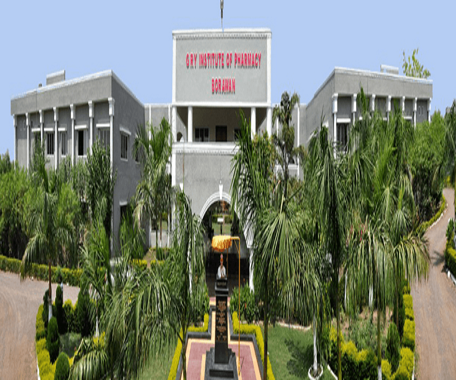 GRY Institute of Pharmacy Cover