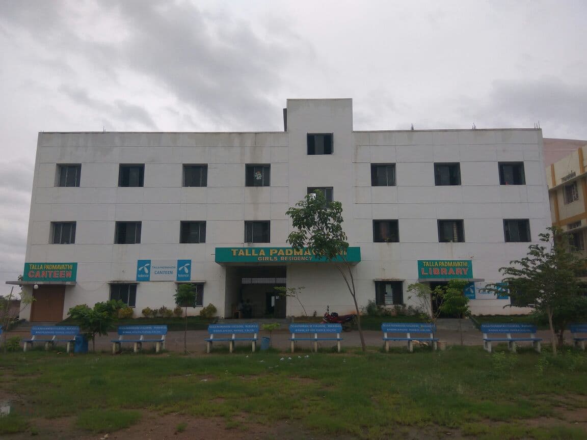 Talla Padmavathi College of Pharmacy - [TPCP] Cover