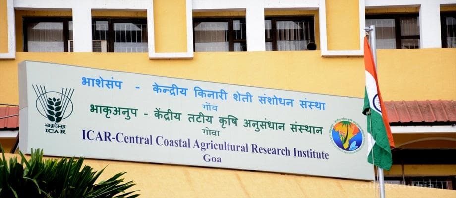 ICAR-Central Coastal Agricultural Research Institute -  [CCARI] Cover