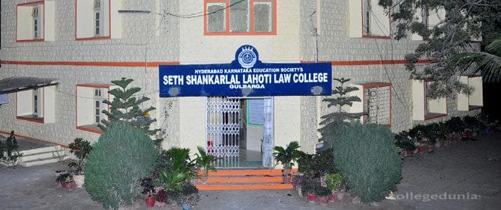 Seth Shankarlal Lahoti Law College Cover