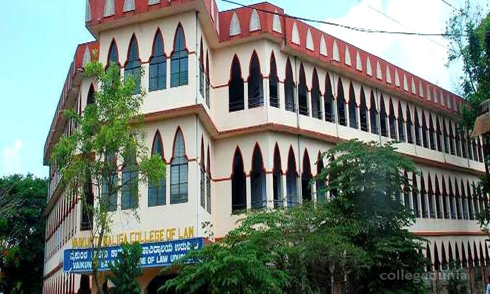 Vaikunta Baliga College of Law - [VBCLAW] Cover