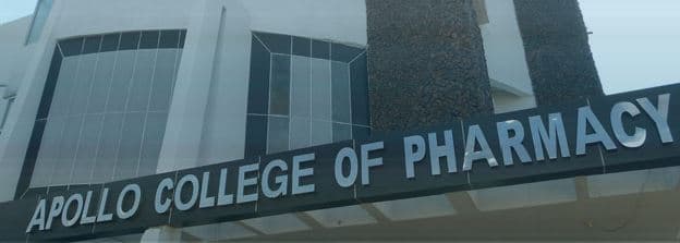 Apollo College of Pharmacy Cover