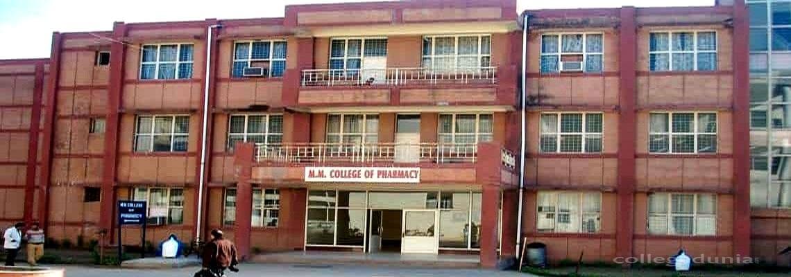 MM College of Pharmacy Cover