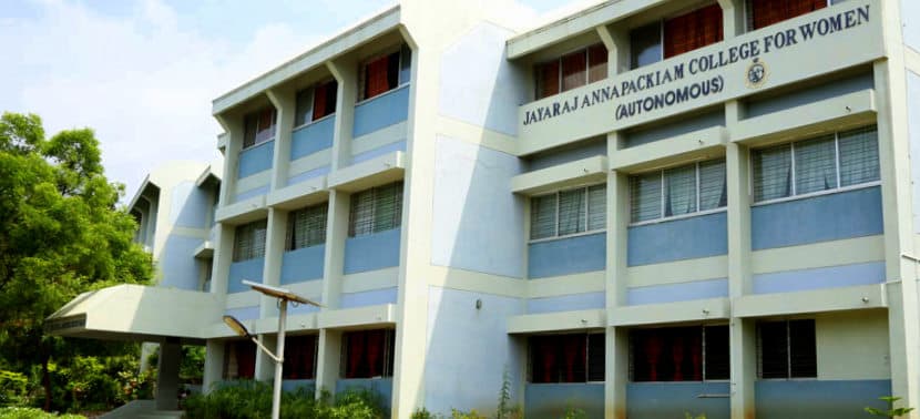Jayaraj Annapackiam College for Women Cover