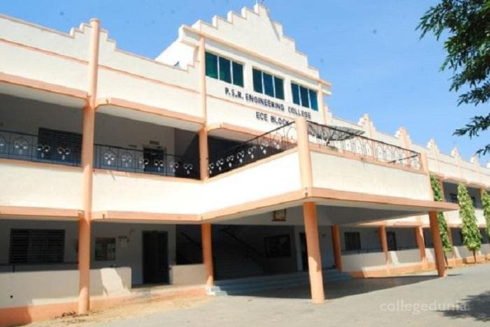 PSR Engineering College Cover