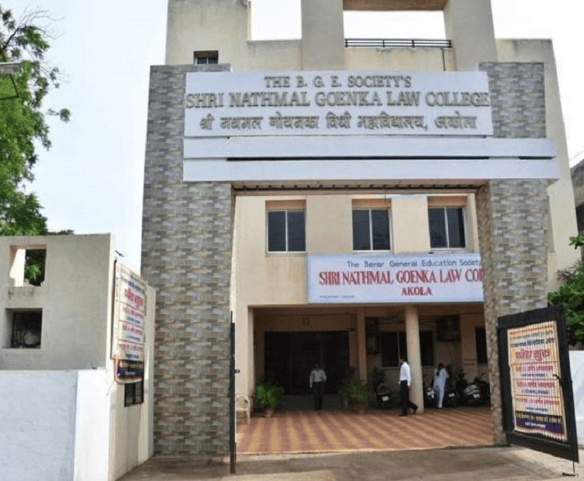 Shri Nathmal Goenka Law College Cover