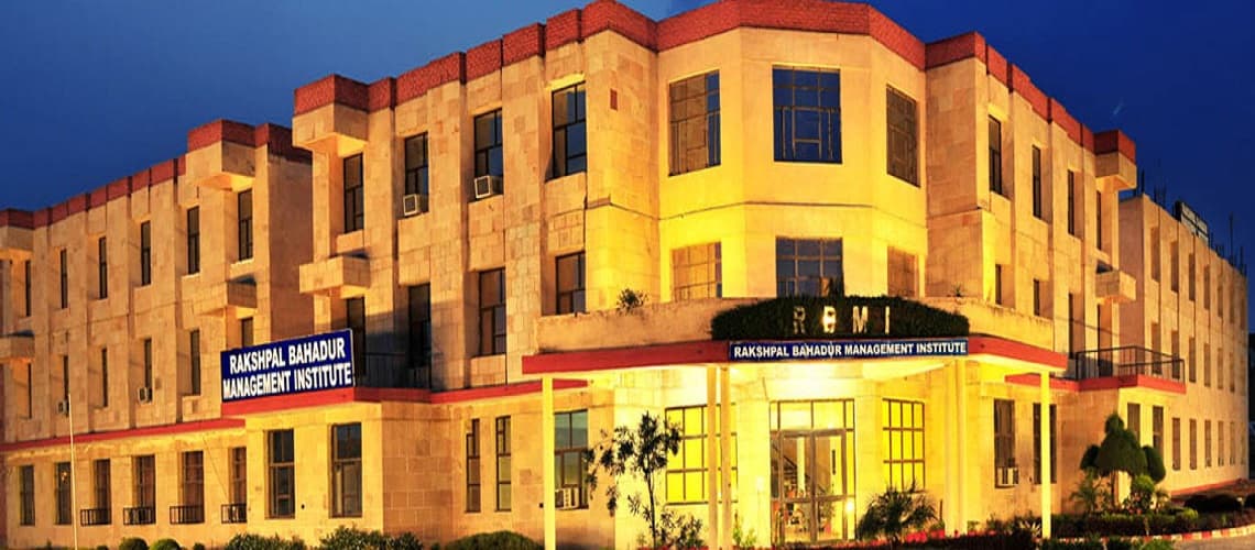 Rakshpal Bahadur Management Institute - [RBMI] Cover