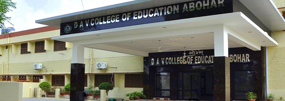 DAV College of Education for Women Cover