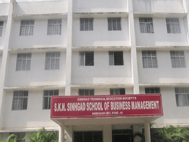SKN Sinhgad School of Business Management -
 [SKNSSBM] Cover